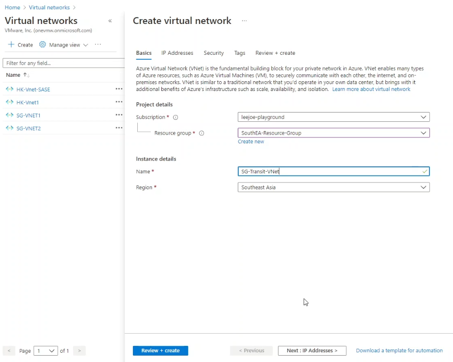 VMware SD-WAN eBGP with Azure Route Server – Page 2 – SD-WAN